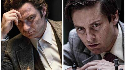 Pawn Sacrifice: The most famous chess match of all time, 1972’s battle between grandmasters Bobby Fischer (Tobey Maguire) and Boris Spassky (Liev Schreiber) - USA against USSR - is getting the Hollywood treatment. Directed by Edward Zwick (The Last Samurai and Blood Diamond) the docudrama looks at how the chess match was used as a propaganda tool at the height of the cold war. But what really made it such a global event were the peculiar characters squaring off against each other. Courtesy Toronto International Film Festival