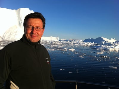 Carlos Duarte, professor of Marine Science at Kaust, last visited Antarctica in 1996. Photo: Kaust