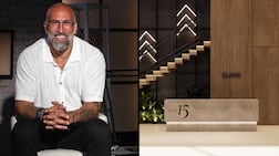 Fadi El Khatib, left, opened Club 15 in Dubai with the dream to build a 'sports city within a city'. Photo: Club 15