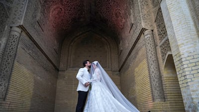 Wedding in the Abbasid Palace. Photo: Aymen AlAmeri / The National