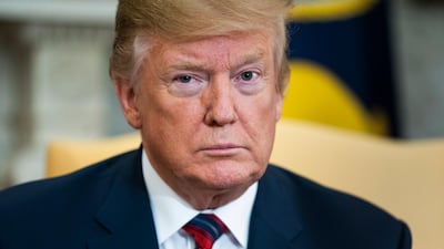 US President Donald Trump this week decided not to renew waivers on Iranian oil imports. Jim Lo Scalzo / EPA