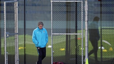 Manuel Pellegrini. Oli Scarff / AFP