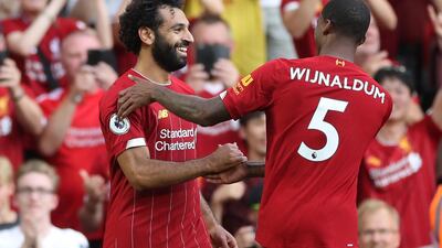 Mohamed Salah put Arsenal to the sword with two goals in a 3-1 win. Reuters