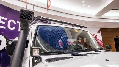 A modified Toyota FJ Cruiser. Leslie Pableo for The National