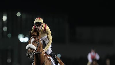 Surfer, a 2014 Dubai World Cup runner, is reportedly being prepared to to win back-to-back Dubai Creek Miles. Jeffrey E Biteng / The National