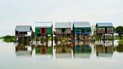 Tonle Sap in Cambodia is a huge freshwater lake where generations of people have lived. Courtesy: Aqua Expeditions