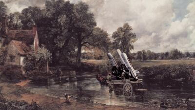 Cruise Missiles (1981). Courtesy Peter Kennard