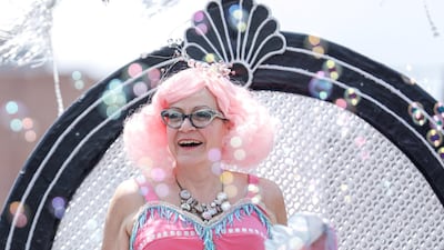 Participants take part in 37th Annual Mermaid Parade in the Coney Island section of Brooklyn in New York, U.S. Reuters