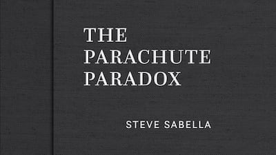 The Parachute Paradox, by Steve Sabella, is published by Kerber Verlag. Courtesy Kerber