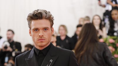 Actor Richard Madden arrives at the 2019 Met Gala in New York on May 6. EPA