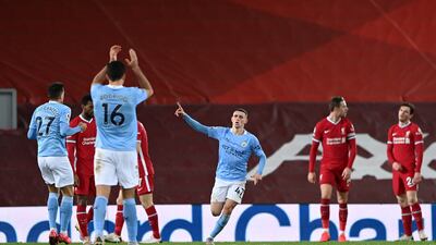 8) Manchester City 2020/21 (21 matches). Getty Images