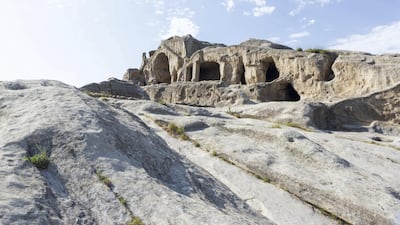 The ancient cave town of Uplistsikhe, near Gori, Georgia. Getty Images