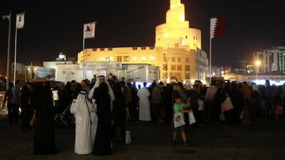 The Waqif souq in Doha. Naseem Zeitoon / Reuters