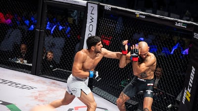 Mohsen Mohammadseifi put his striking power on full display as he stopped Josh Togo.