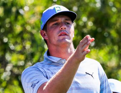 US rookie Bryson DeChambeau concluded this year with two huge victories. EPA