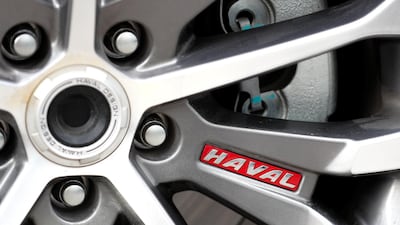 The Haval H6 sells about 40,000 units per month in its native China. Victor Besa / The National