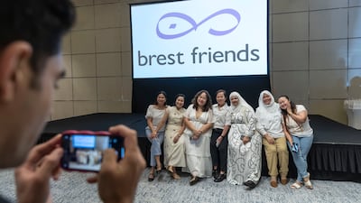 Brest Friends Cancer Survivor Support group meeting at the Park Hyatt Hotel in Dubai. Antonie Robertson/The National