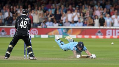 Ben Stokes was named man of the match for his performance in the thrilling win over New Zealand in the 2019 World Cup final. AFP