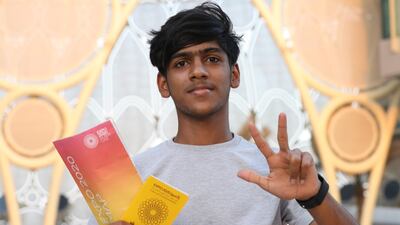 Fazil Ummer visited every Expo pavilion in just two days. Photo: Expo 2020 Dubai