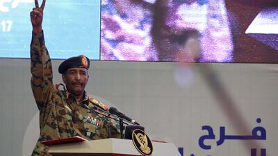 General Abdel Fattah Al Burhan has been invited to Washington by US Secretary of State Mike Pompeo. EPA