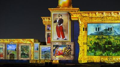 Using three-dimensional lighting techniques, the festival features a series of cleverly executed moving visual displays projected onto some of the emirate’s landmark buildings.