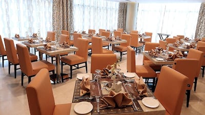 The 92-room Suba Hotel is configuring the restaurant menu to feed it into the iPads. Satish Kumar / The National