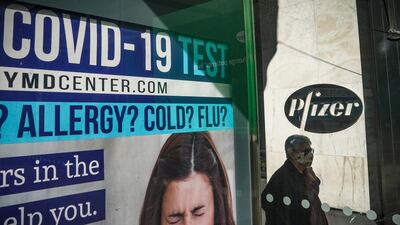 The Pfizer vaccine has been approved for use in the UK. AP