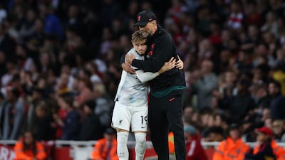 Harvey Elliott (Jota 81') - 5 The 19-year-old entered the game for Jota with nine minutes left. There was nothing he could do to change proceedings. AFP