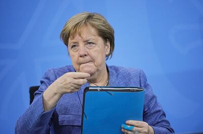 German Chancellor Angela Merkel. Reuters