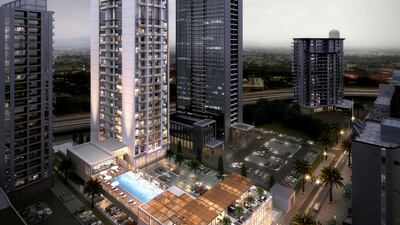 The Dubai developer Select Group has pre-sold about 65 per cent of its Studio One project ahead of its launch. Courtesy Select Group
