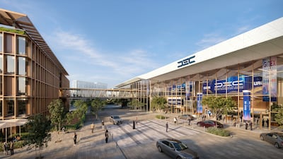 Expansion plans for Dubai Exhibition Centre are on track despite the Iran war. Photo: Dubai World Trade Centre