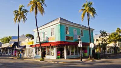 A gift shop in Key West. The city is small enough to be walkable, but packed with attractions. Mike Theiss / National Geographic Creative / Corbis