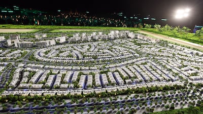 A model of Sobha Sanctuary. Chris Whiteoak / The National