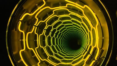 Light upon Light exhibition part of Noor Riyadh 2021. Balquees Basalom for The National.