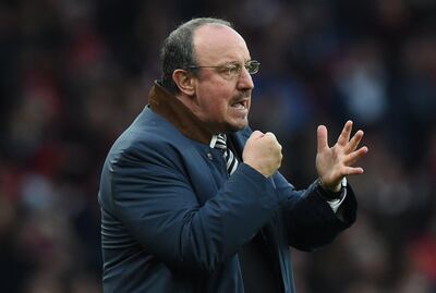 Rafa Benitez's Newcastle United have proven adept of late at taking maximum points of fellow relegation strugglers. Facundo Arrizabalaga / EPA