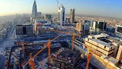 Saudi Arabia is likely to generate US$400 million of construction contracts in the next five years. Waseem Obaidi for The National