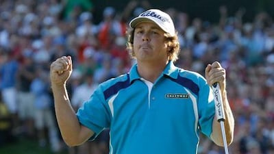 Jason Dufner is not one for facial expression. Charlie Neibergall / AP Photo