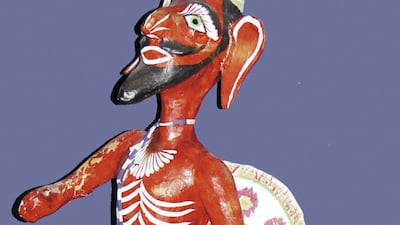 Judas-devil figure Mexico City, Mexico, late 20th century On 31 October every year, Mexicans remember the dead by staying at the graves of loved ones through the night. Theatrical processions symbolise fears and fantasies of the world of the dead. Judas, who denounced Christ to the Roman authorities, is displayed as a devil. Judas figures are also paraded and exploded on Easter Saturday. © the Trustees of the British Museum