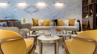 The villa has a 7,632 sq ft built-up area