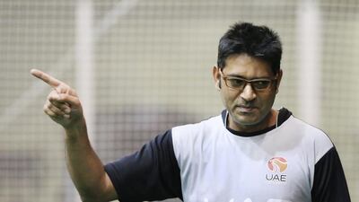 Aaqib Javed is trying to steer his Under 19 side in a step-by-step direction. Sarah Dea / The National