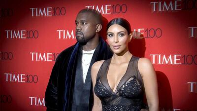 Kanye West and Kim Kardashian. Brendan McDermid / Reuters