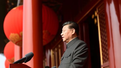 Chinese President Xi Jinping told the Communist Party’s Central Committee last week the economy could double in size by 2035, according to state media. That would imply an annual average growth rate of 4.7 per cent to 5 per cent. EPA