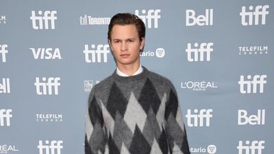 Ansel Elgort attends a press conference for 'The Goldfinch' during the Toronto International Film Festival on September 8, 2019. AFP