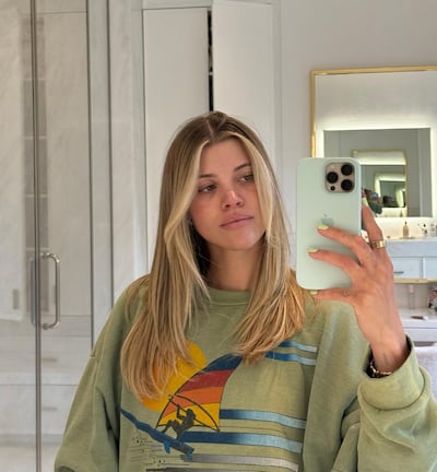 Sofia Richie has become a source of nail inspiration over the years. Photo: sofiagrainge / Instagram