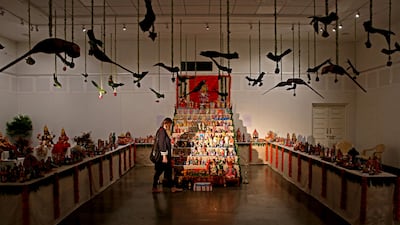 Hindus over the world will celebrate the annual Navratri festival or Durga puja, that worships the power of women and the victory of good over evil. EPA