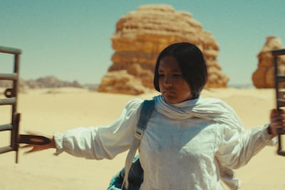 Hijra was shot at AlUla and Neom in Saudi Arabia. Photo: La Biennale di Venezia