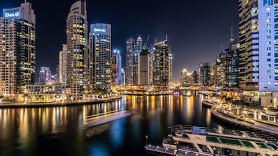 A view of Dubai Marina. Courtesy Allsopp & Allsopp