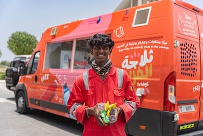 The campaign will reach workers across the city. Photo: Mohammed Bin Rashid Maktoum Global Initiatives/Ferjan Dubai