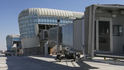 Turner & Townsend, which oversees Abu Dhabi’s Midfield Terminal, above, is positive on its outlook. Mona Al Marzooqi / The National