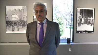 Earlier this year, Faisal Saleh opened the first Palestinian art museum in the United States. AFP